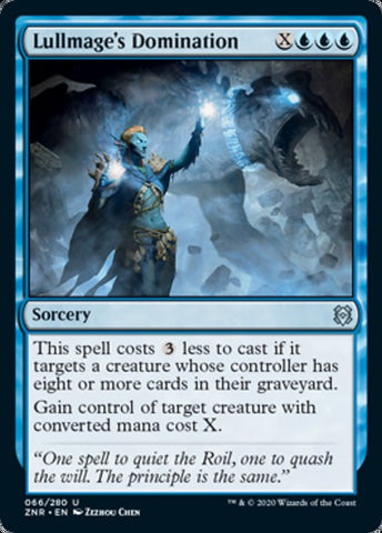 Lullmage's Domination (Zendikar Rising) Near Mint Foil