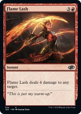 Flame Lash (Jumpstart 2022) Near Mint
