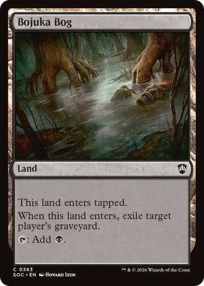 Bojuka Bog (Commander: Secrets of Strixhaven) Near Mint