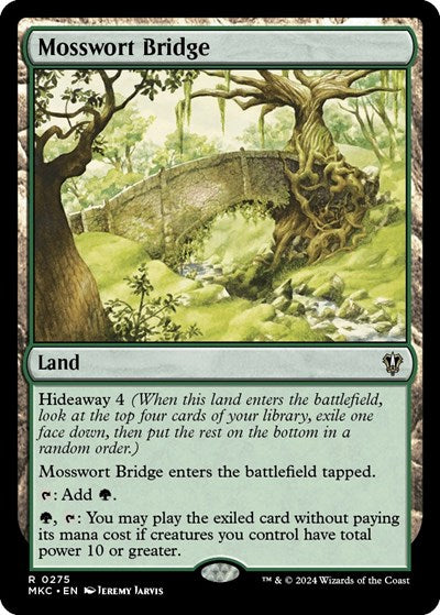 Mosswort Bridge (Commander: Murders at Karlov Manor) Near Mint