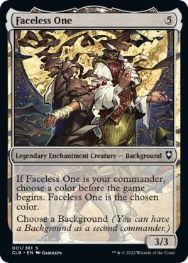 Faceless One (Commander Legends: Battle for Baldur's Gate) Near Mint