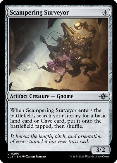 Scampering Surveyor (The Lost Caverns of Ixalan) Near Mint Foil