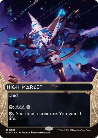 High Market (0018) (Borderless) (Stellar Sights) Near Mint