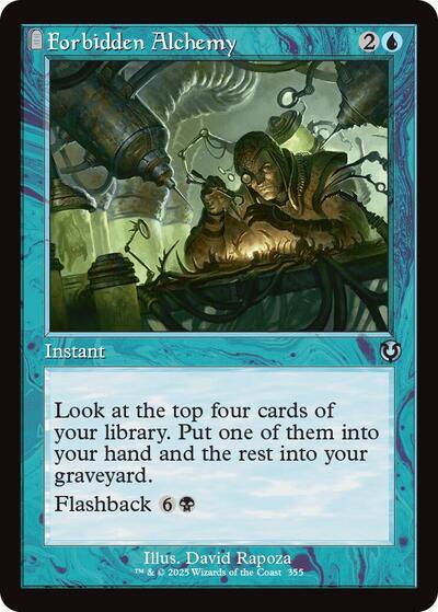 Forbidden Alchemy (Retro Frame) (Innistrad Remastered) Near Mint Foil