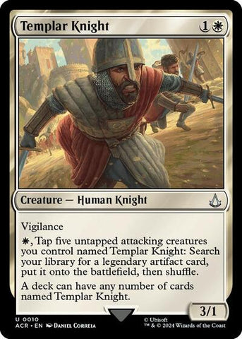 Templar Knight (Universes Beyond: Assassin's Creed) Near Mint Foil