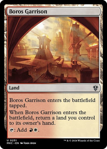 Boros Garrison (Commander: Murders at Karlov Manor) Near Mint