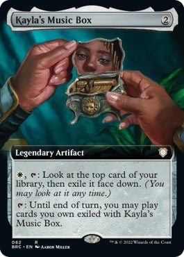 Kayla's Music Box (Extended Art) (Commander: The Brothers' War) Near Mint