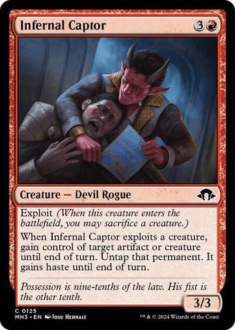 Infernal Captor (Modern Horizons 3) Near Mint Foil