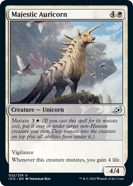 Majestic Auricorn (Ikoria: Lair of Behemoths) Near Mint