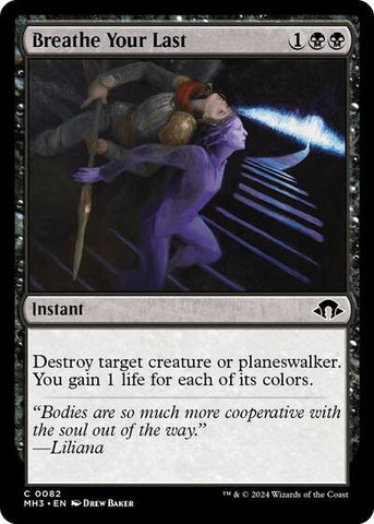 Breathe Your Last (Modern Horizons 3) Near Mint Foil