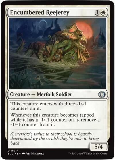 Encumbered Reejerey (Lorwyn Eclipsed) Near Mint