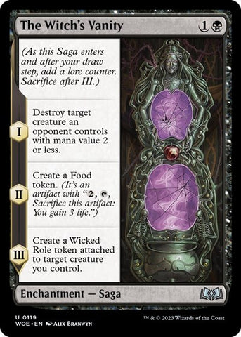 The Witch's Vanity (Wilds of Eldraine) Near Mint
