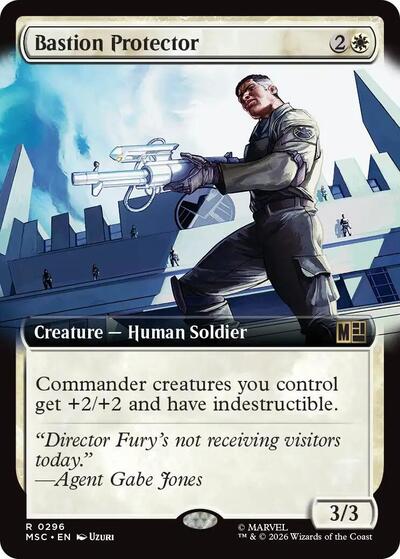Bastion Protector (Extended Art) (Commander: Marvel Super Heroes) Near Mint