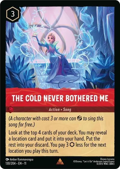 The Cold Never Bothered Me (Winterspell) Near Mint