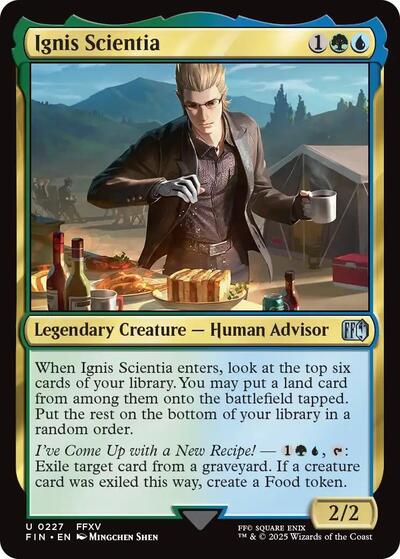 Ignis Scientia (Universes Beyond: FINAL FANTASY) Light Play Foil