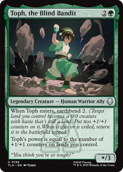 Toph, the Blind Bandit (Avatar: The Last Airbender) Near Mint