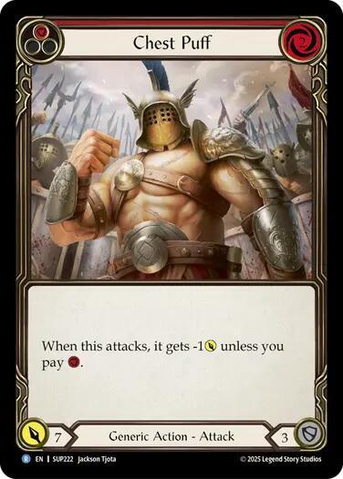 Chest Puff (Super Slam) Near Mint