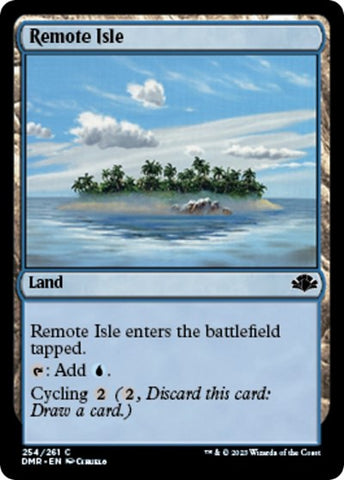 Remote Isle (Dominaria Remastered) Near Mint Foil