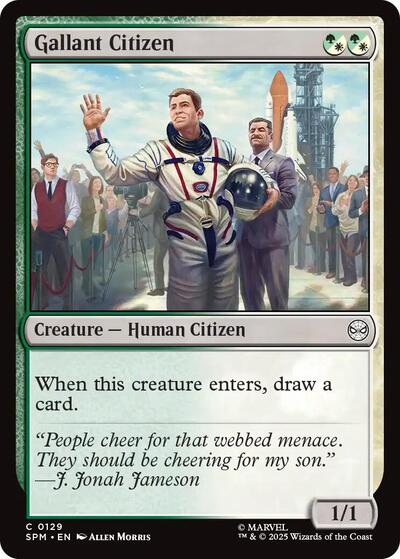 Gallant Citizen (Marvel's Spider-Man) Near Mint Foil