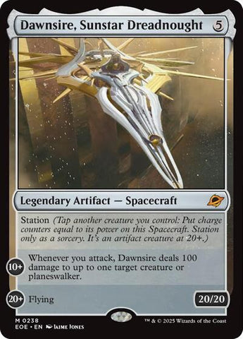 Dawnsire, Sunstar Dreadnought (Edge of Eternities) Near Mint