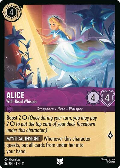 Alice - Well-Read Whisper (Winterspell) Near Mint