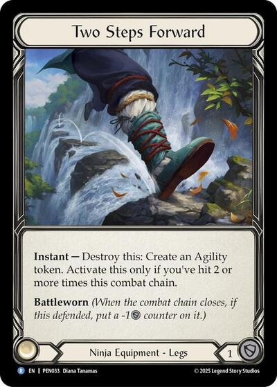 Two Steps Forward (Compendium of Rathe) Near Mint Cold Foil