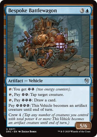 Bespoke Battlewagon (Commander: Aetherdrift) Near Mint