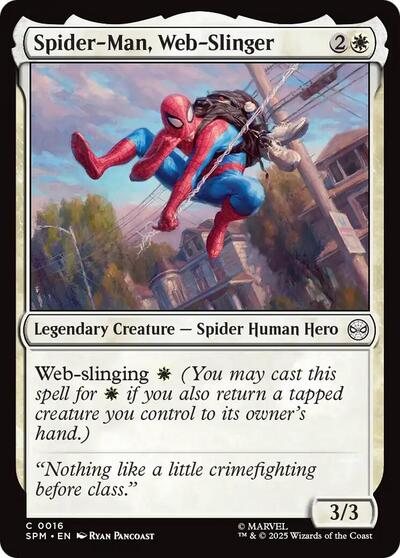 Spider-Man, Web-Slinger (Marvel's Spider-Man) Near Mint Foil