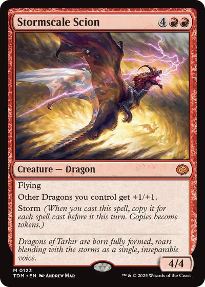 Stormscale Scion (Tarkir: Dragonstorm) Near Mint