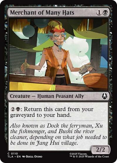 Merchant of Many Hats (Avatar: The Last Airbender) Near Mint Foil