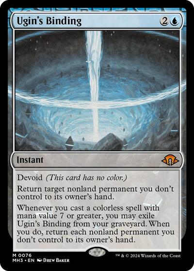 Ugin's Binding (Modern Horizons 3) Near Mint