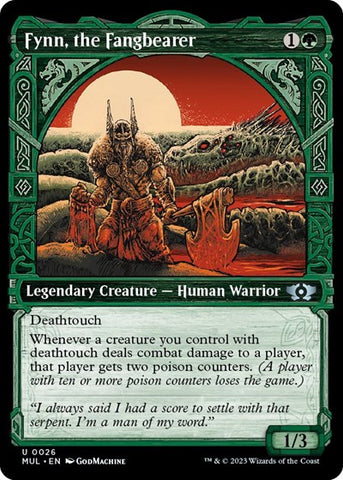 Fynn, the Fangbearer (March of the Machine: Multiverse Legends) Near Mint Foil