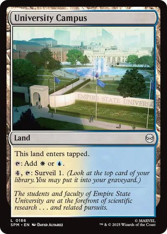 University Campus (Marvel's Spider-Man) Near Mint Foil