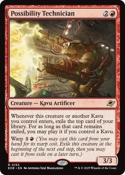 Possibility Technician (Edge of Eternities) Light Play Foil