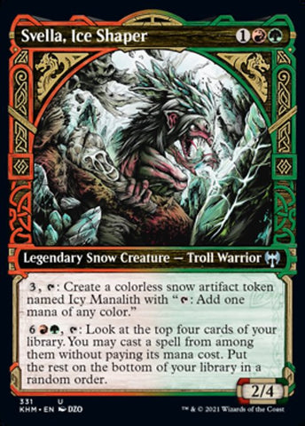 Svella, Ice Shaper (Showcase) (Kaldheim) Near Mint