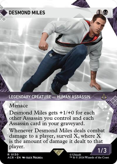 Desmond Miles (Showcase) (Universes Beyond: Assassin's Creed) Near Mint