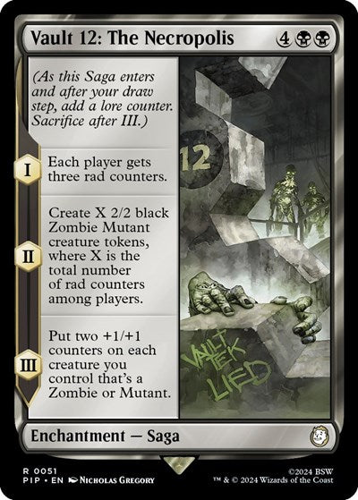 Vault 12: The Necropolis (Universes Beyond: Fallout) Near Mint