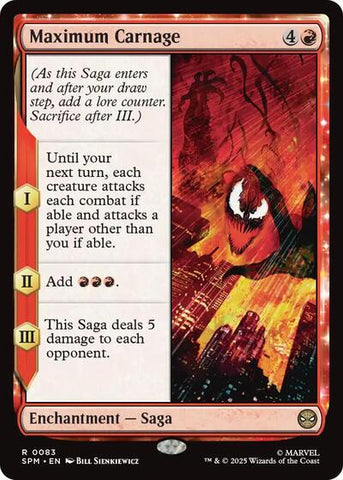 Maximum Carnage (Marvel's Spider-Man) Near Mint
