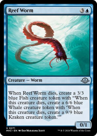 Reef Worm (Modern Horizons 3) Near Mint Foil