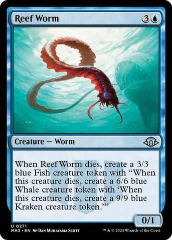 Reef Worm (Modern Horizons 3) Near Mint Foil
