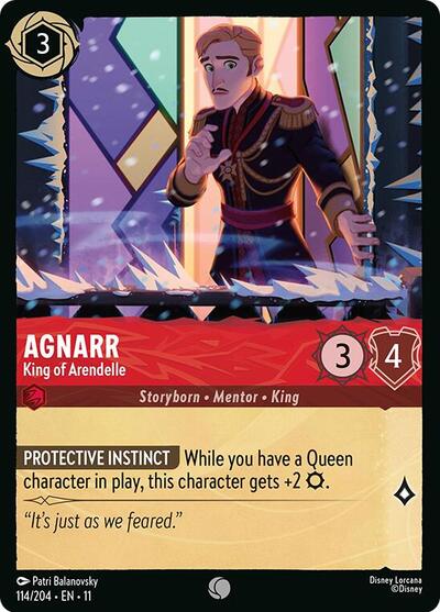 Agnarr - King of Arendelle (Winterspell) Near Mint