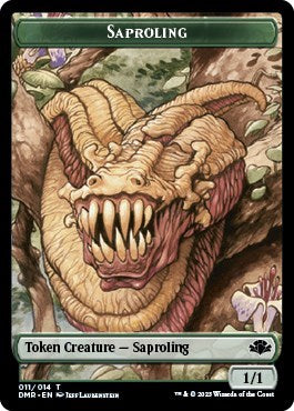 Saproling Token (Dominaria Remastered) Near Mint