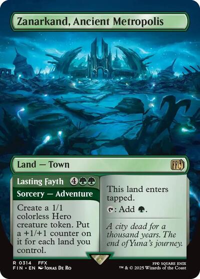 Zanarkand, Ancient Metropolis (Borderless) (Universes Beyond: FINAL FANTASY) Near Mint