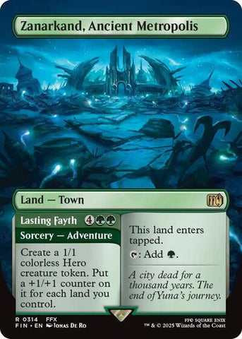 Zanarkand, Ancient Metropolis (Borderless) (Universes Beyond: FINAL FANTASY) Near Mint