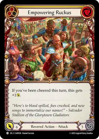 Empowering Ruckus (Super Slam) Near Mint