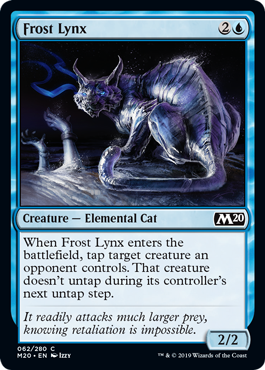 Frost Lynx (Magic 2020 Core Set) Near Mint Foil