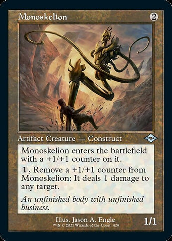 Monoskelion (Retro Frame) (Modern Horizons 2) Near Mint Foil