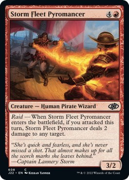 Storm Fleet Pyromancer (Jumpstart 2022) Near Mint