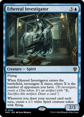 Ethereal Investigator (Commander: Murders at Karlov Manor) Near Mint