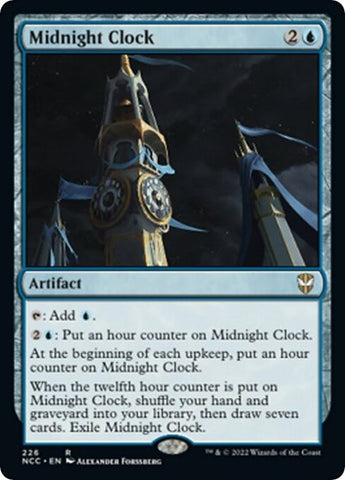 Midnight Clock (Commander: Streets of New Capenna) Near Mint